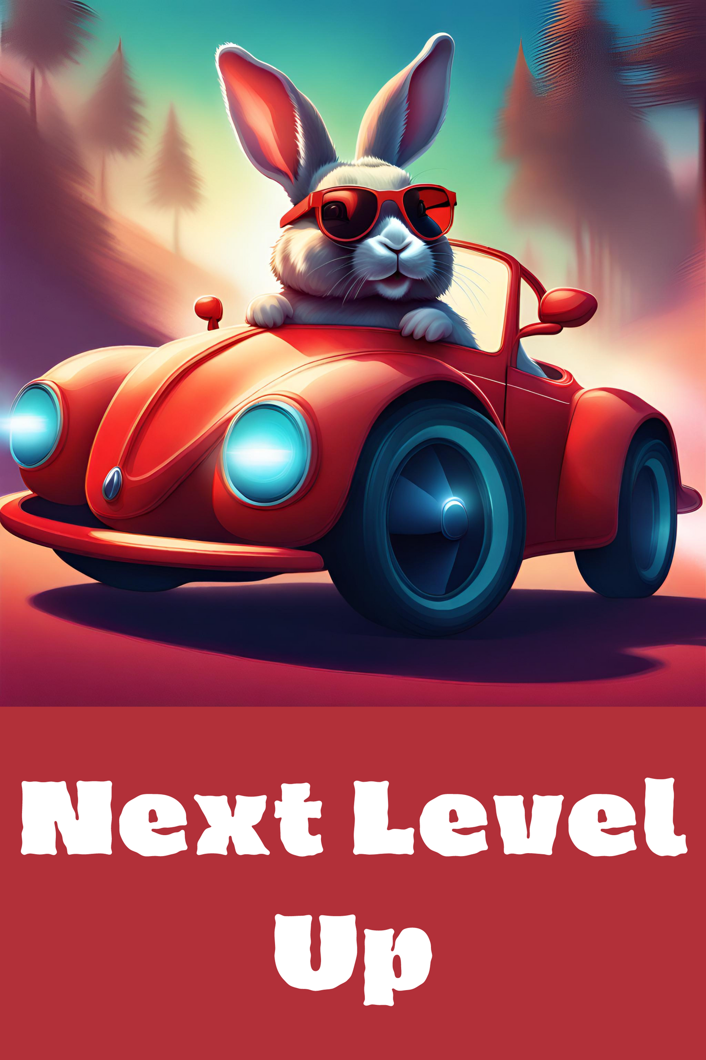 Next Level Up Printed Poster