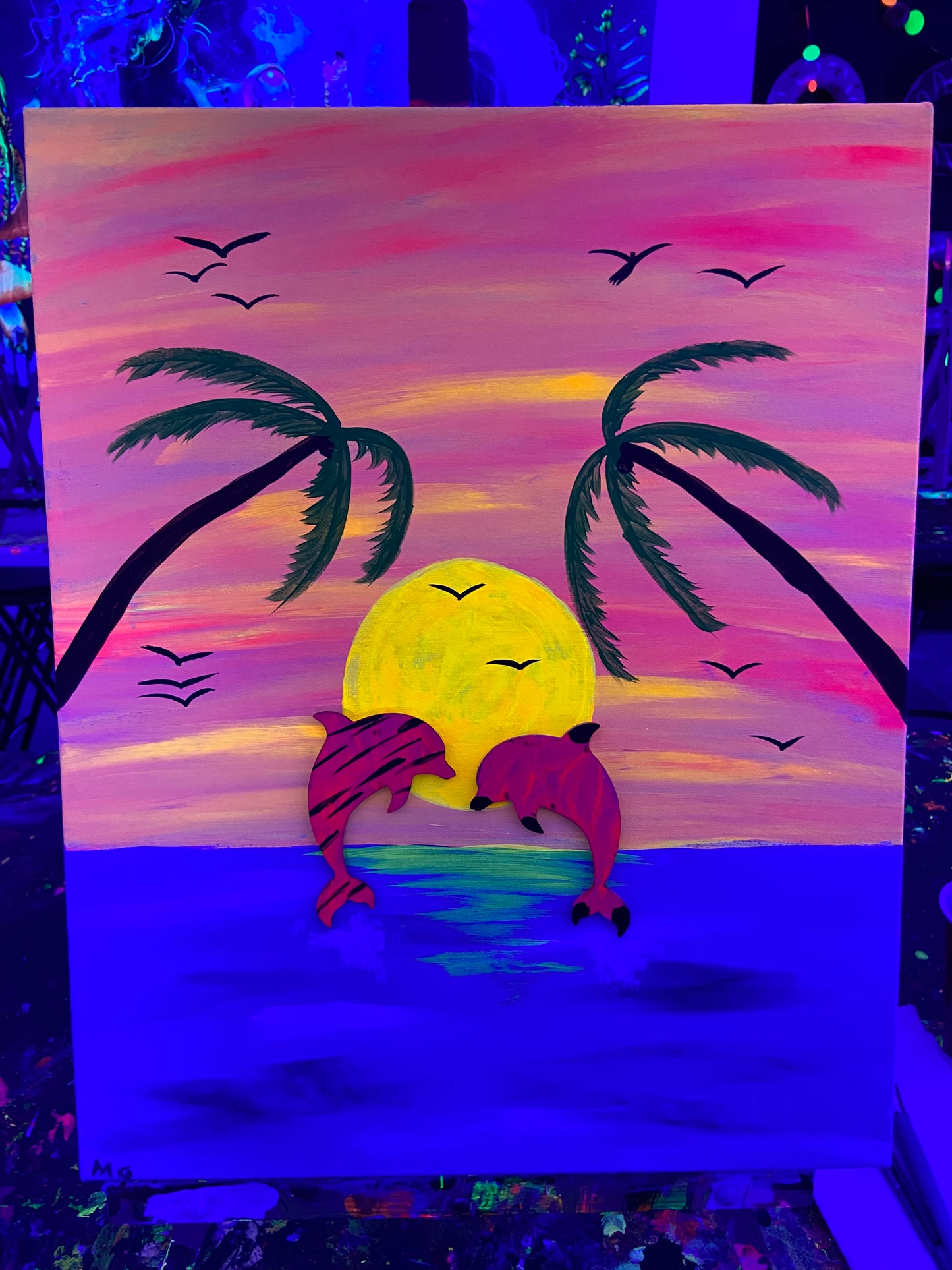 Sun, Aug 17th 6PM - 2Hrs NEW!! 3D GLOW IN DARK!!