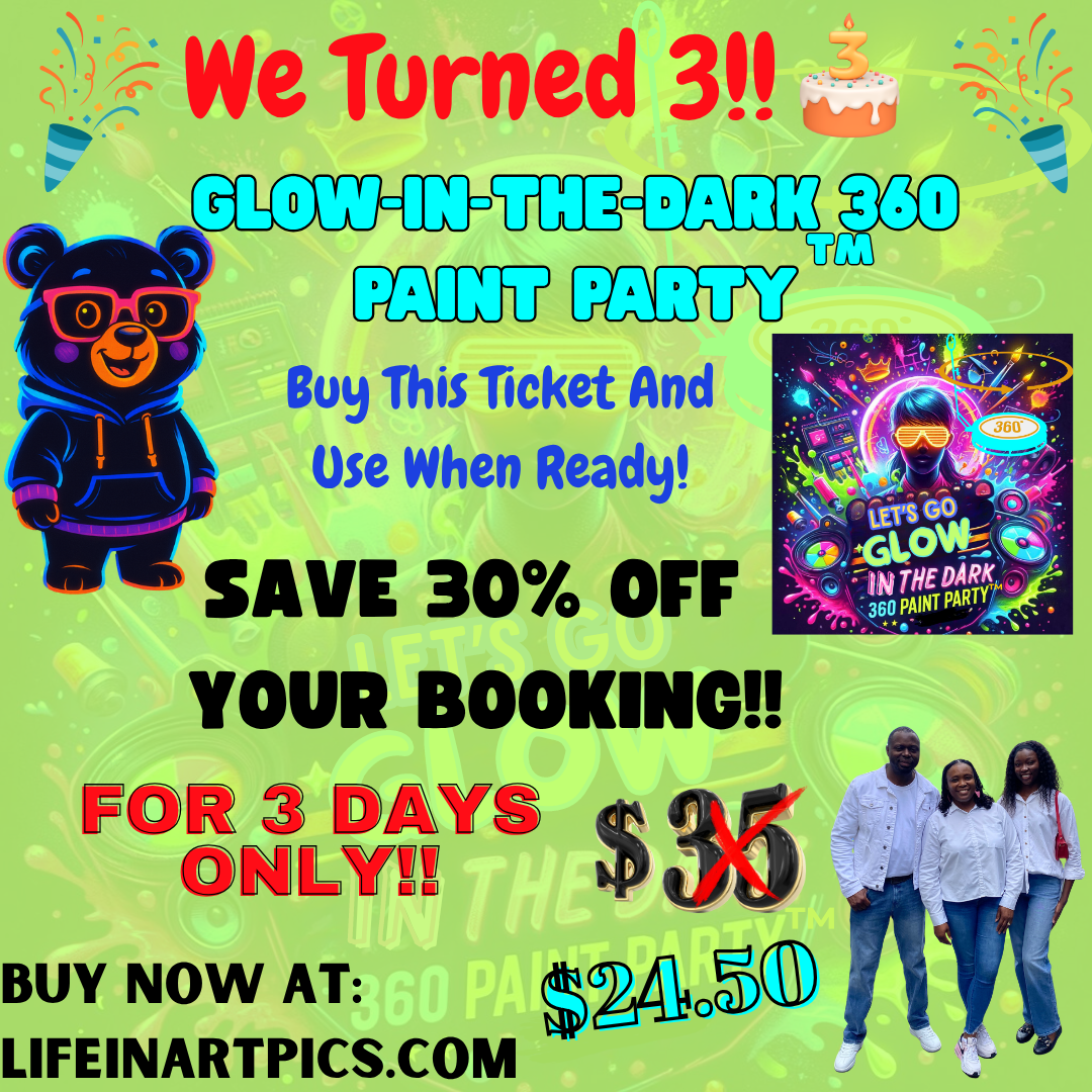 We Turned 3 - Special Discounted Ticket Sale