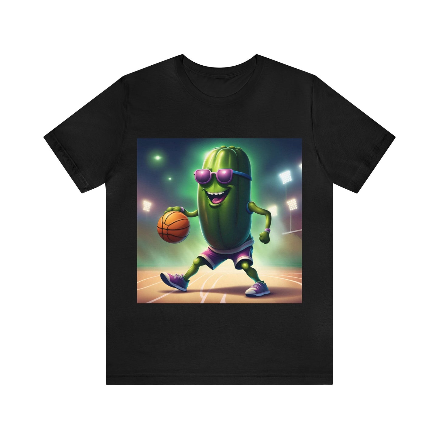 Funny Pickleball T-Shirt #4 - Black Unisex Fit - Soft and Comfortable