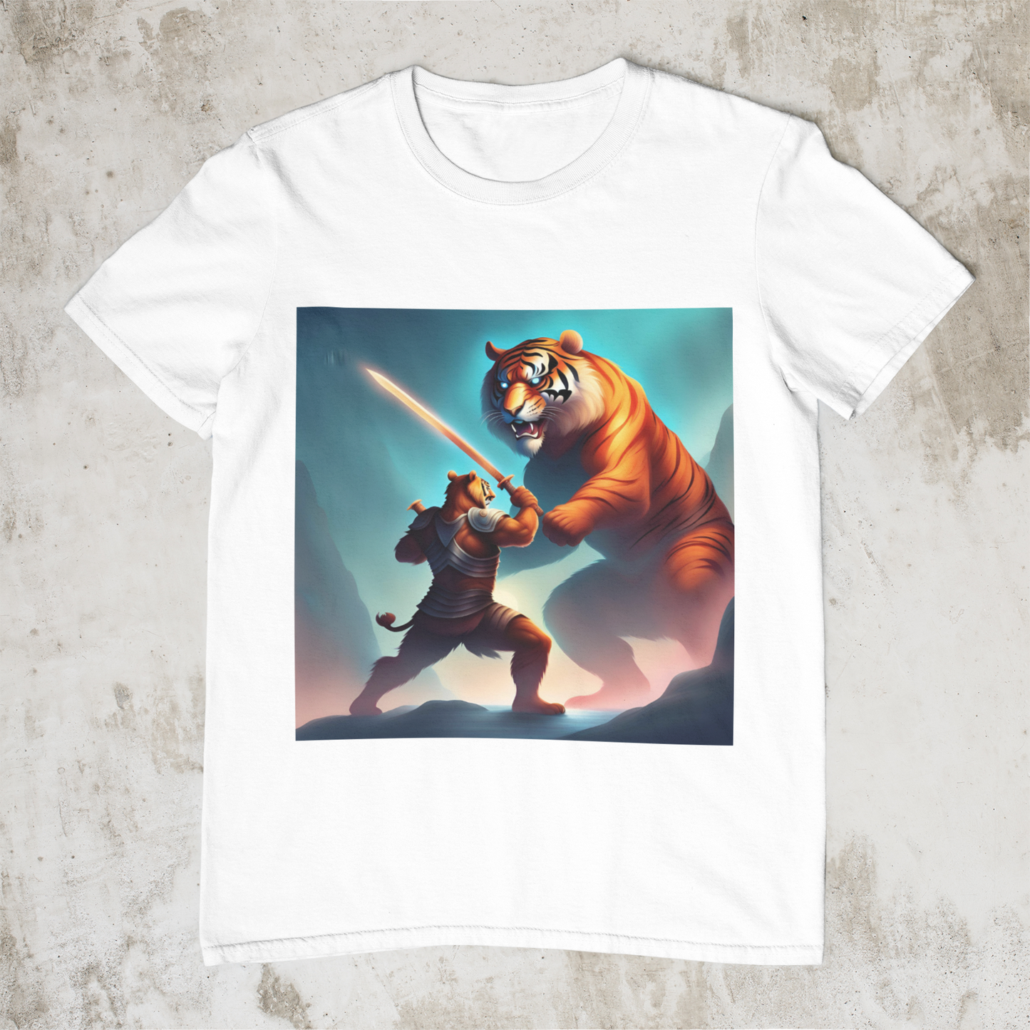 Warrior Tiger and Warrior Bear Tee