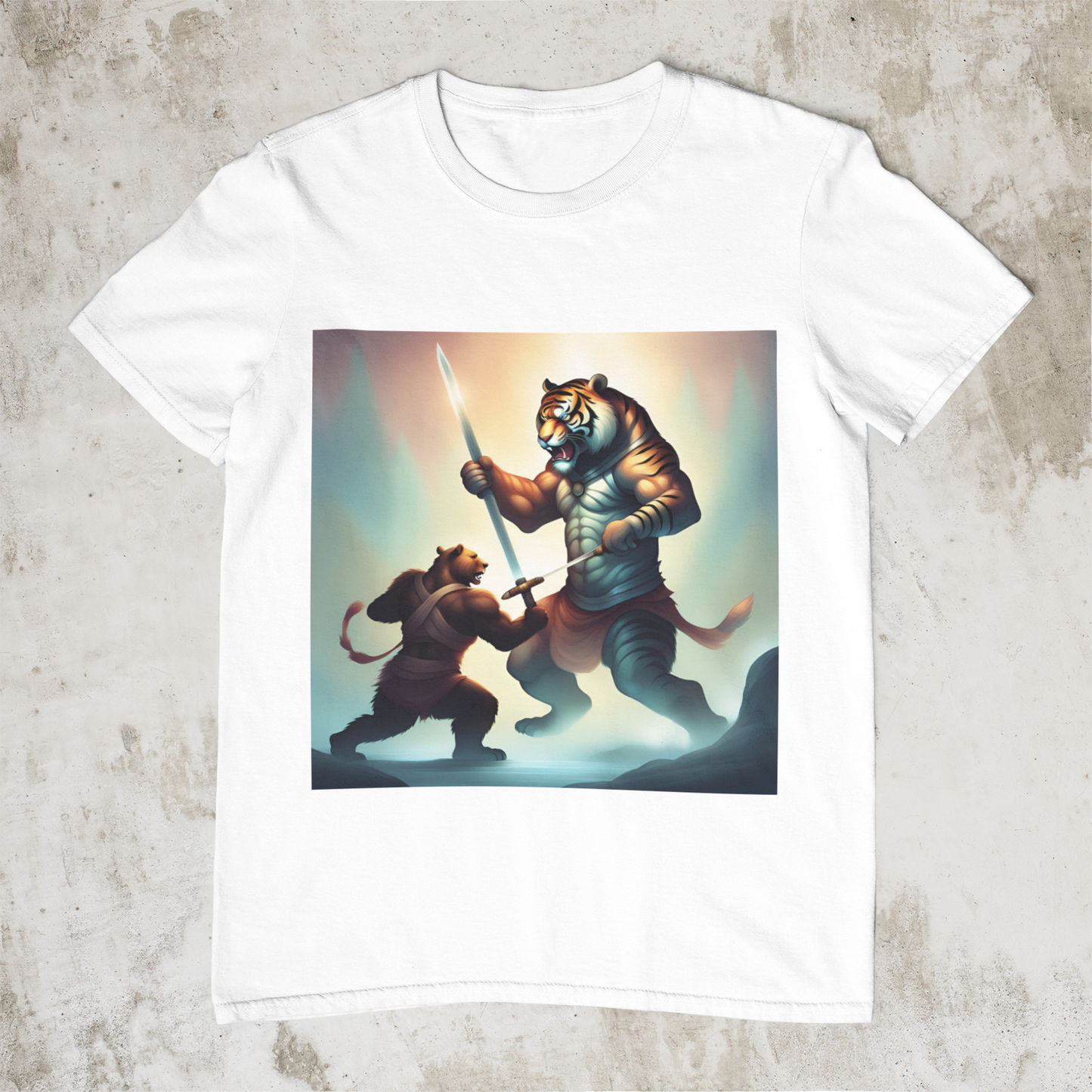 Warrior Tiger and Warrior Bear #2 Tee