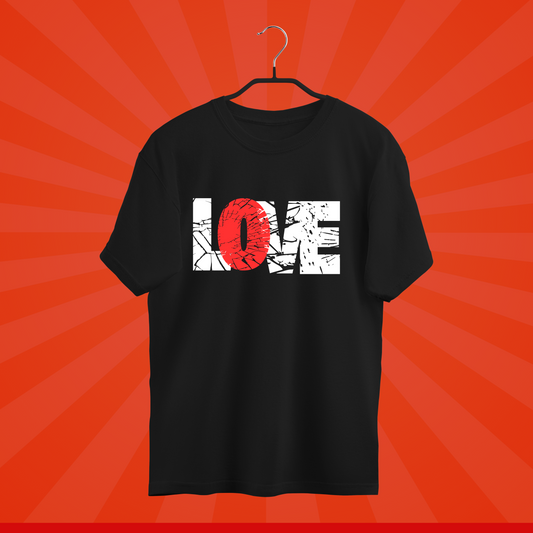 LOVE Black Unisex T-Shirt (ver. 2)