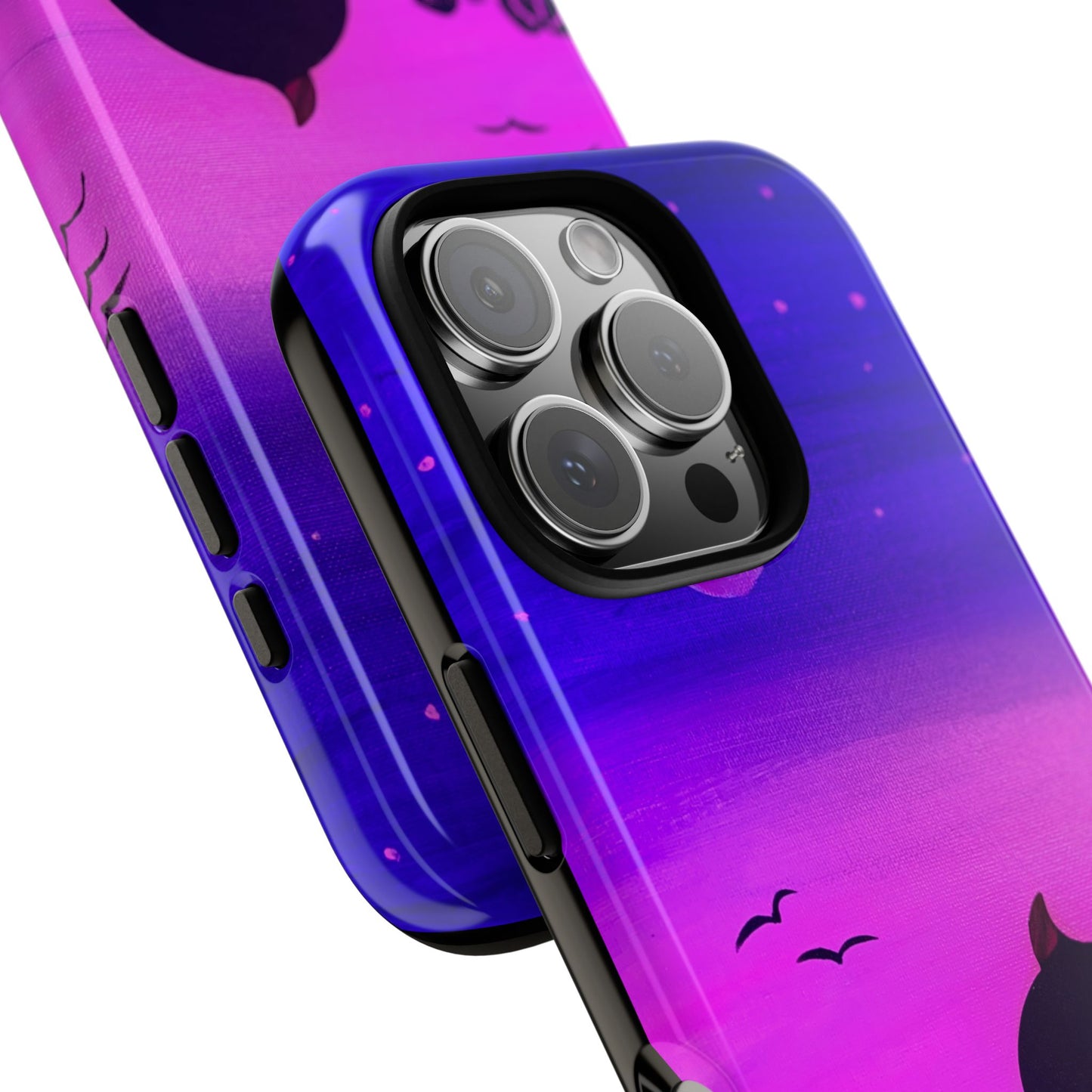 Original Hand Painted Artwork - Dolphin Moon Light  Tough Phone Case — iPhone 16 and 17