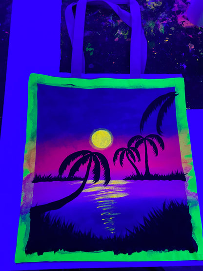 Sat, June 13th 5PM - 2Hrs - NEW!! TOTE BAG PAINTING!!
