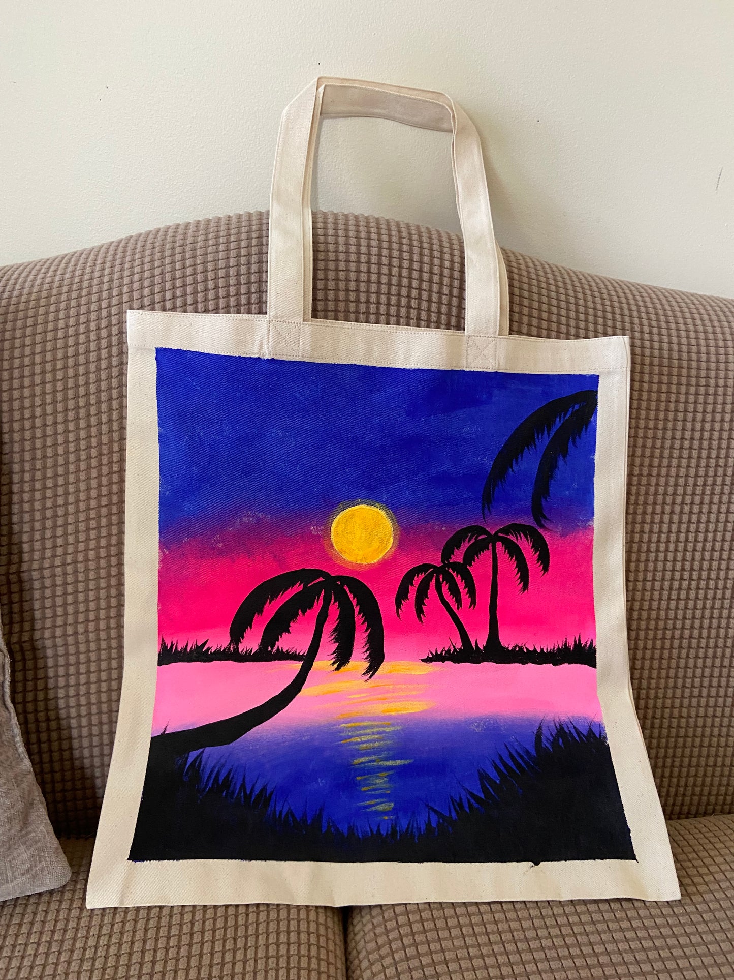 Sat, June 13th 5PM - 2Hrs - NEW!! TOTE BAG PAINTING!!