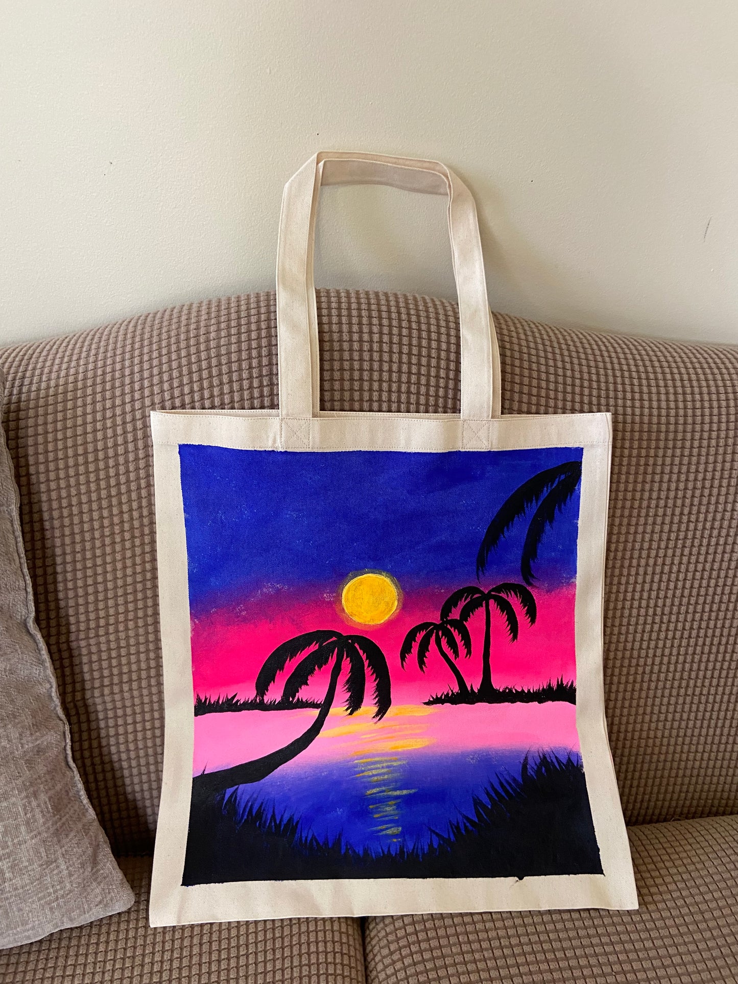 Sat, June 13th 5PM - 2Hrs - NEW!! TOTE BAG PAINTING!!