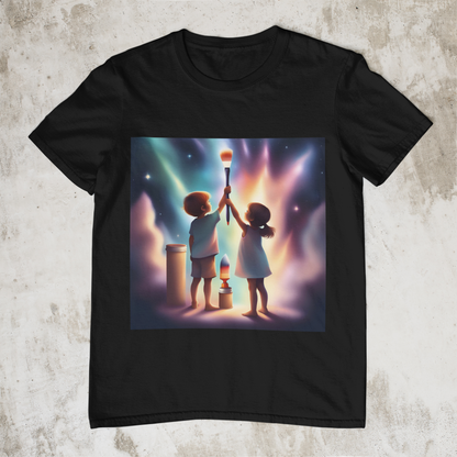 Painting the galaxy Tee